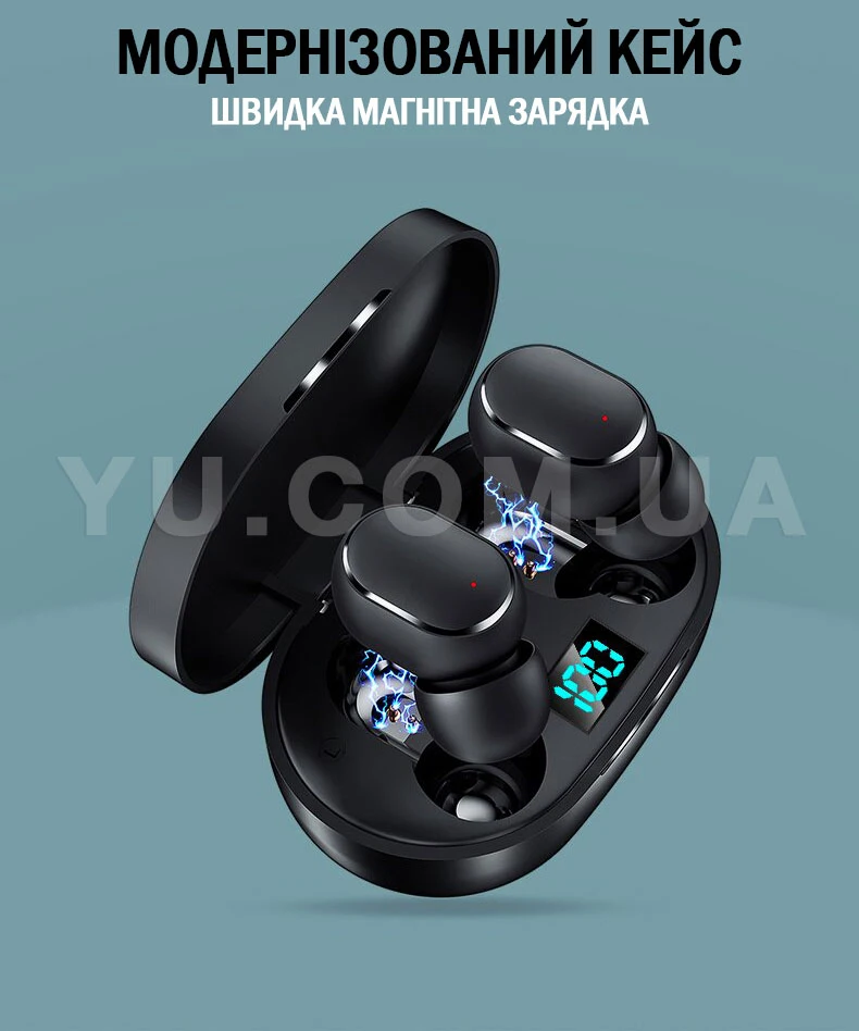 Навушники бездротові Redmi AirDots PRO + LCD Навушники бездротові Redmi AirDots PRO + LCD